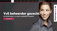 Desktop Screenshot of dehuishouding.nl